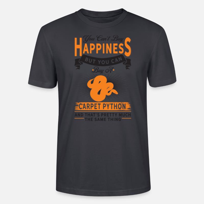 You can buy carpet python - Stanley/Stella CRAFTER Unisex Organic T-Shirt - India Ink Grey