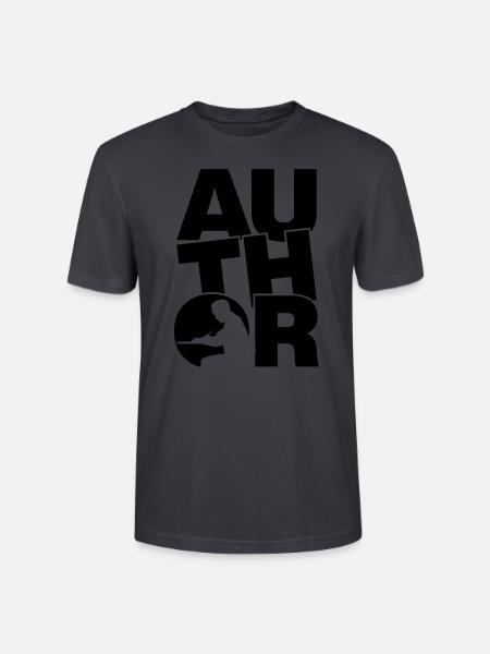 Beruf Job Arbeit - Autor - Stanley/Stella Unisex Bio-T-Shirt CRAFTER - Dunkles Graublau
