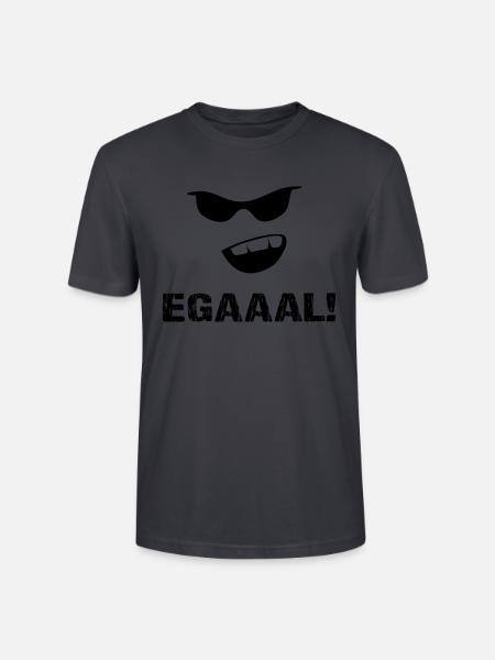 Egal - Stanley/Stella Unisex Bio-T-Shirt CRAFTER - Dunkles Graublau