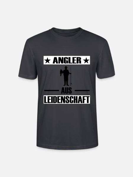 Angeln - Stanley/Stella Unisex Bio-T-Shirt CRAFTER - Dunkles Graublau