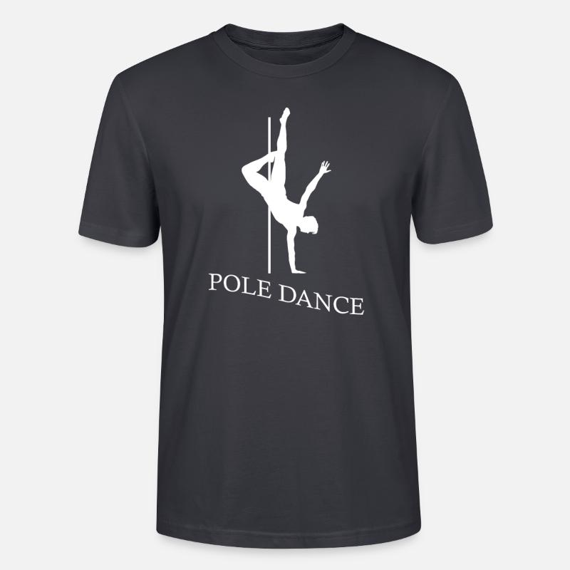 Pole Dance Männer - Stanley/Stella Unisex Bio-T-Shirt CRAFTER - Dunkles Graublau