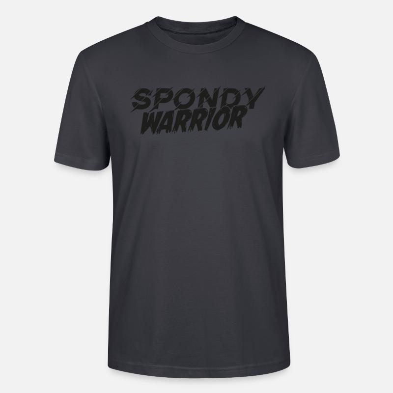 spondywarrior basic black - T-shirt bio CRAFTER Stanley Stella Unisexe - bleu gris foncé