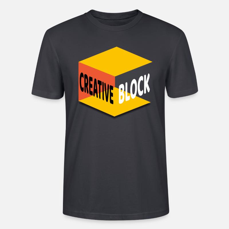 Creative BLOCK - Stanley/Stella CRAFTER Unisex Organic T-Shirt - India Ink Grey