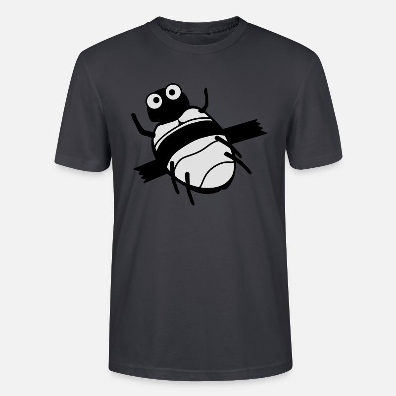 bug fixing kaefer feature tixo - Stanley/Stella Unisex Bio-T-Shirt CRAFTER - Dunkles Graublau