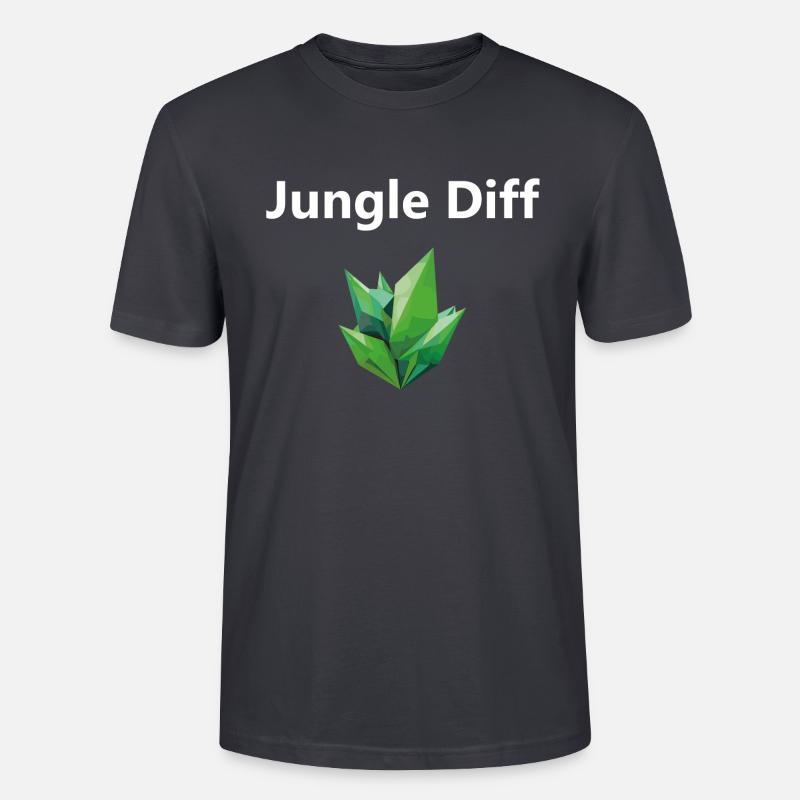Diff League Legend Jungle Blanc - T-shirt bio CRAFTER Stanley Stella Unisexe - bleu gris foncé