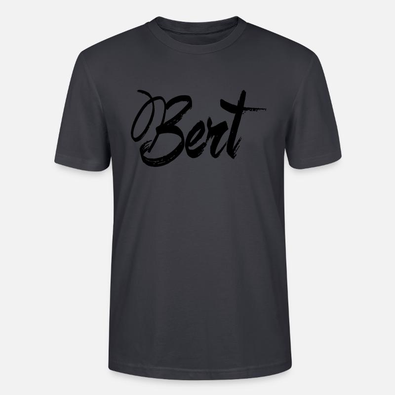 Bert - Stanley/Stella Unisex Bio-T-Shirt CRAFTER - Dunkles Graublau