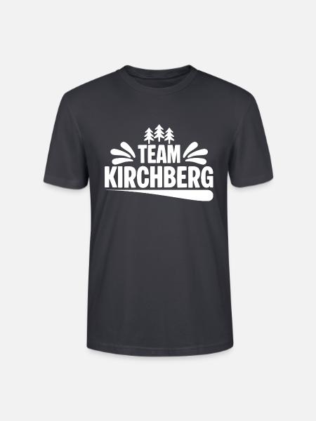 Team Kirchberg - Stanley/Stella Unisex Bio-T-Shirt CRAFTER - Dunkles Graublau