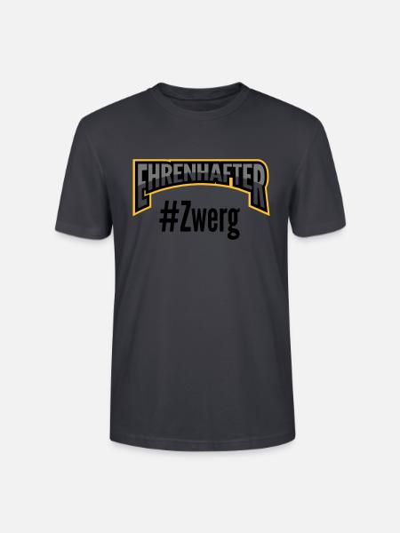 Ehrenhafter #Zwerg - Stanley/Stella Unisex Bio-T-Shirt CRAFTER - Dunkles Graublau