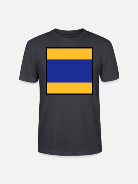 delta - T-shirt bio CRAFTER Stanley Stella Unisexe - bleu gris foncé