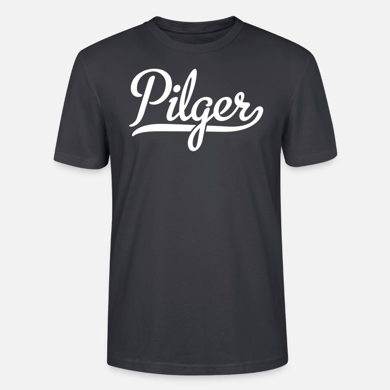 Pilger - Stanley/Stella Unisex Bio-T-Shirt CRAFTER - Dunkles Graublau