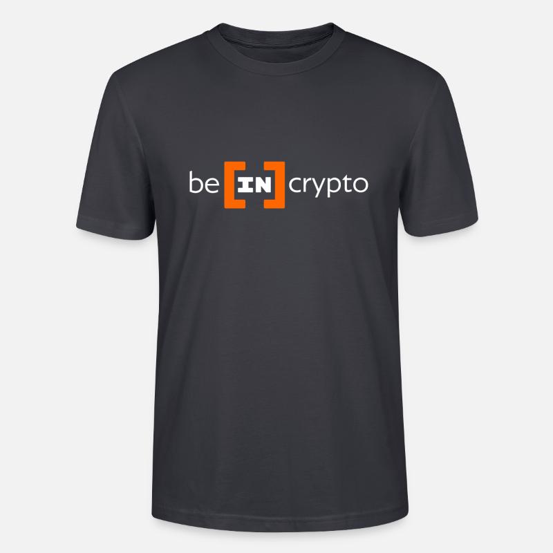 BeInCrypto - Front - Stanley/Stella CRAFTER Unisex Organic T-Shirt - India Ink Grey