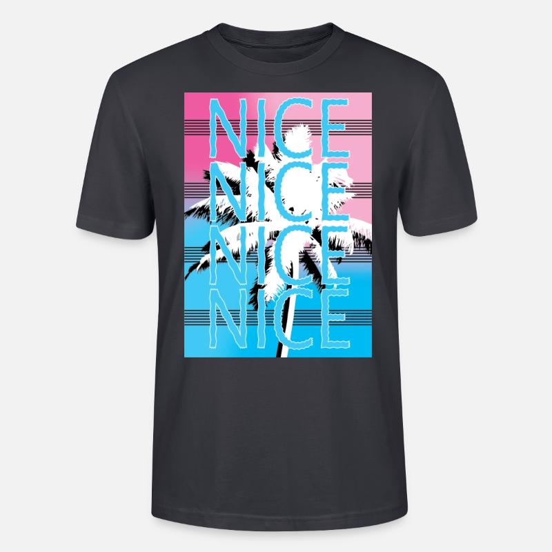 AGRÉABLE - T-shirt bio CRAFTER Stanley Stella Unisexe - bleu gris foncé