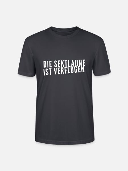 miese Stimmung - Stanley/Stella Unisex Bio-T-Shirt CRAFTER - Dunkles Graublau