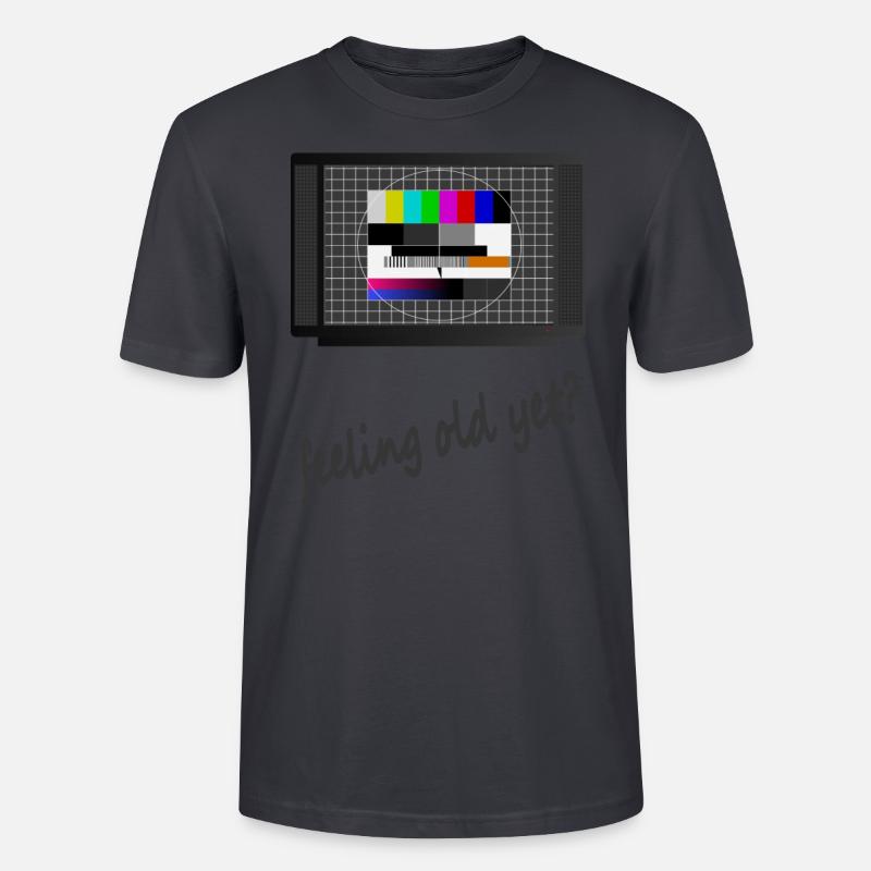 Test Bild - Feeling old yet - Stanley/Stella Unisex Bio-T-Shirt CRAFTER - Dunkles Graublau