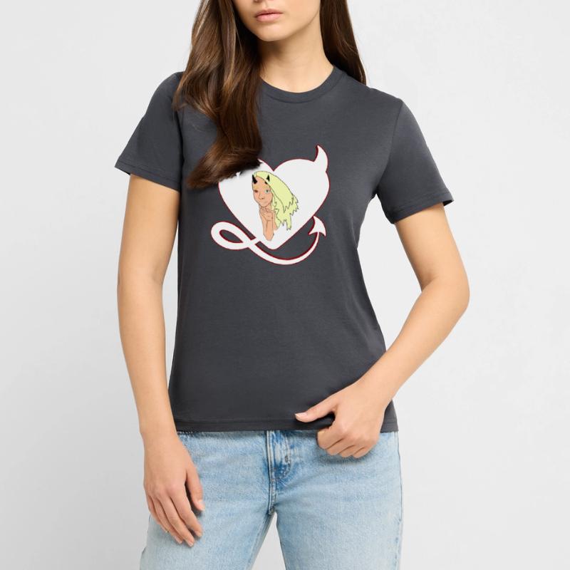 Devil with devil's heart Devil devil's female Stanley/Stella CRAFTER Unisex Organic T-Shirt