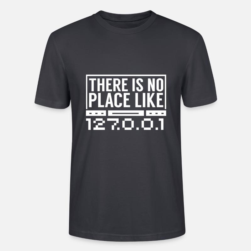 PROGRAMMER Geek - Stanley/Stella Unisex Bio-T-Shirt CRAFTER - Dunkles Graublau