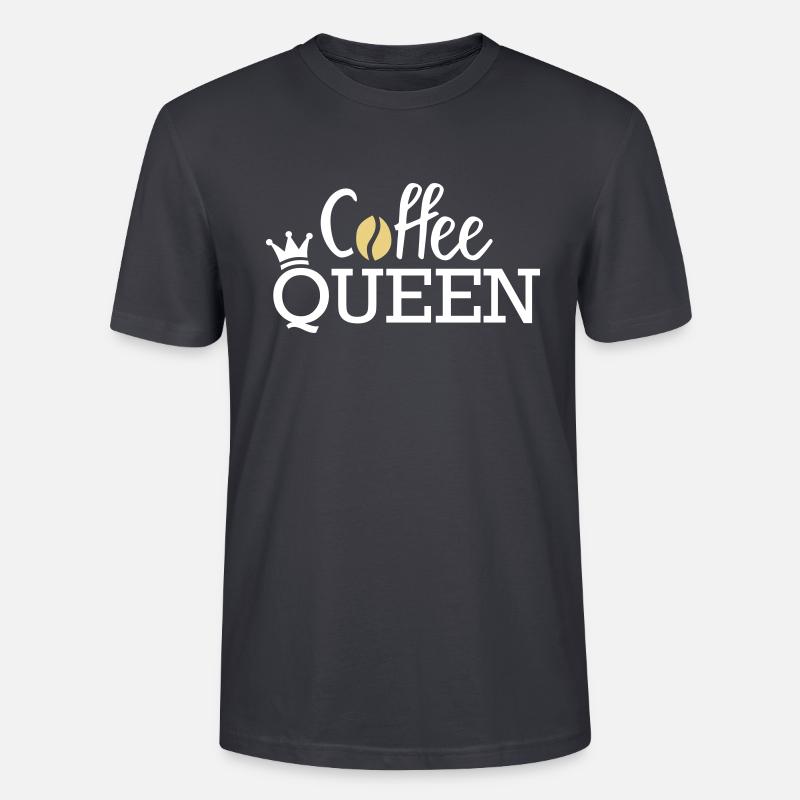 Kaffee - Stanley/Stella Unisex Bio-T-Shirt CRAFTER - Dunkles Graublau