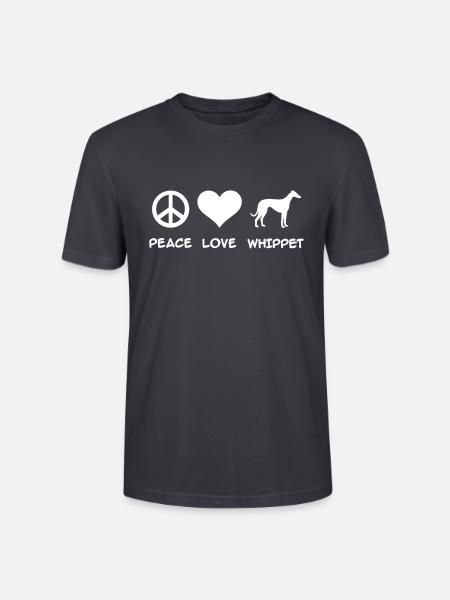 Whippet - Stanley/Stella CRAFTER Unisex Organic T-Shirt - India Ink Grey