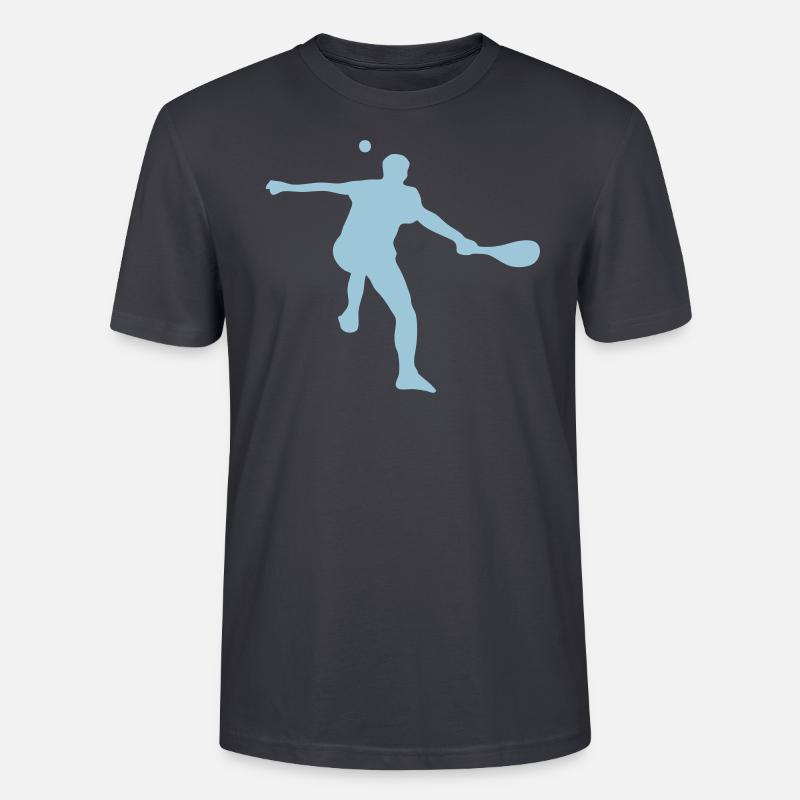pelote basque silhouette 4 - T-shirt bio CRAFTER Stanley Stella Unisexe - bleu gris foncé