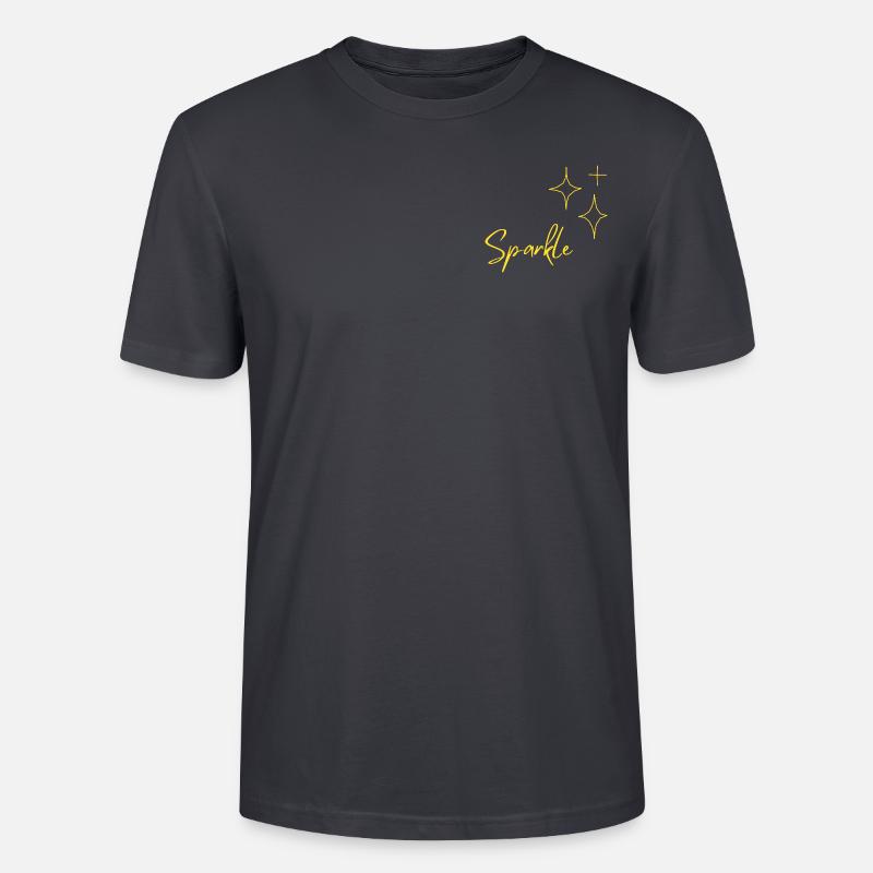 SPARKLE - Stanley/Stella Unisex Bio-T-Shirt CRAFTER - Dunkles Graublau