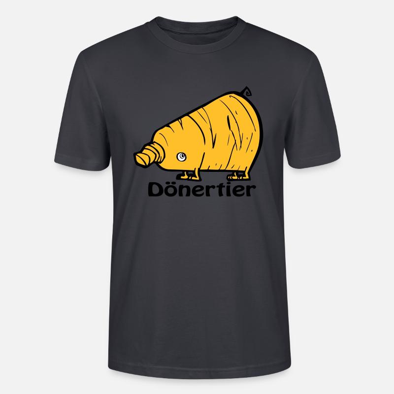 Dönertier - Stanley/Stella Unisex Bio-T-Shirt CRAFTER - Dunkles Graublau