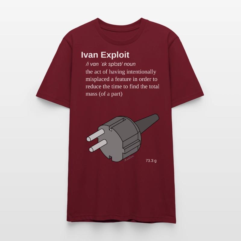 Ivan Exploit - 3D CAD Speedmodeling -EU/DE version Stanley/Stella CRAFTER Unisex Organic T-Shirt
