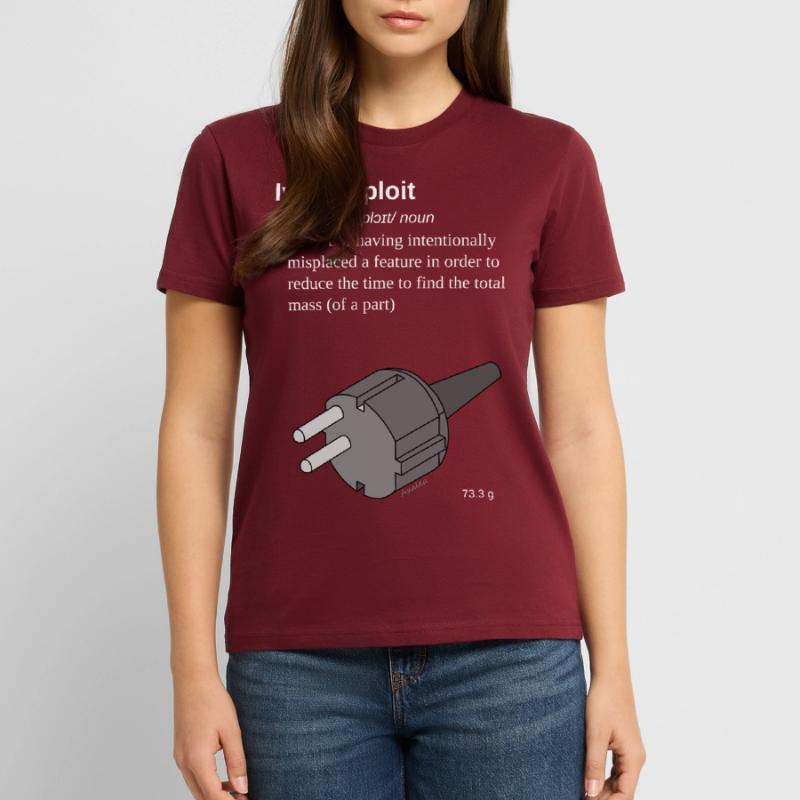 Ivan Exploit - 3D CAD Speedmodeling -EU/DE version Stanley/Stella CRAFTER Unisex Organic T-Shirt