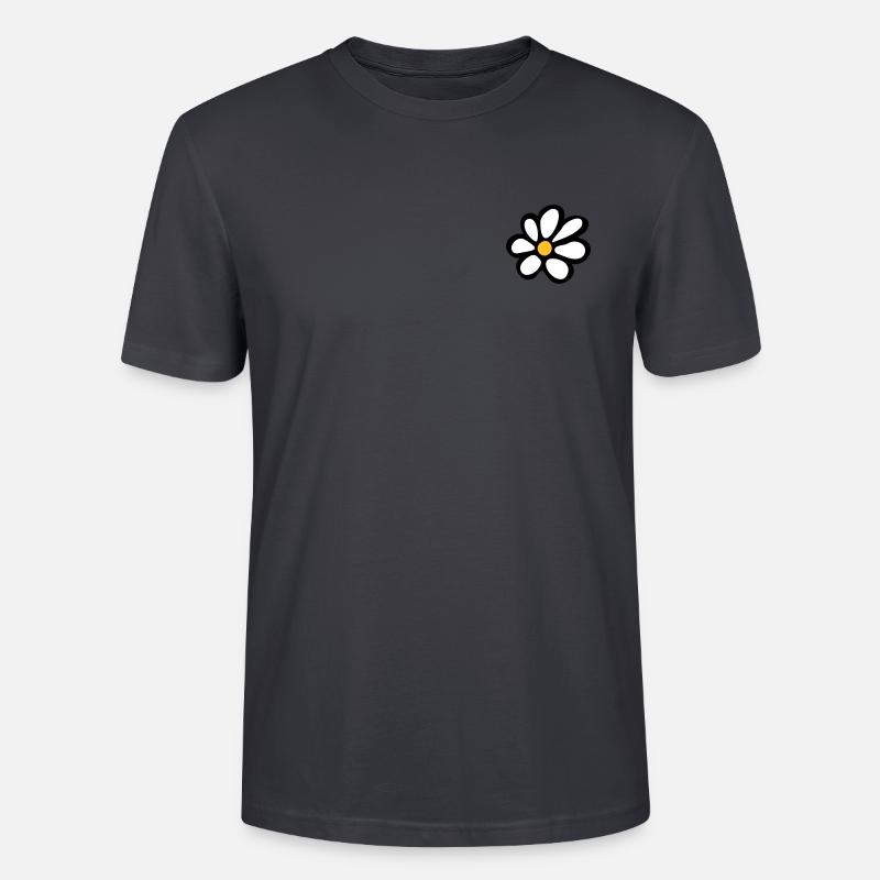 Gänseblümchen - Stanley/Stella Unisex Bio-T-Shirt CRAFTER - Dunkles Graublau