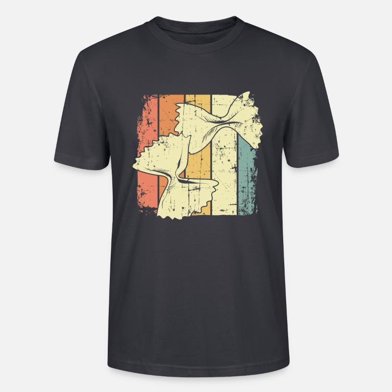 Cuisson des pâtes - T-shirt bio CRAFTER Stanley Stella Unisexe - bleu gris foncé