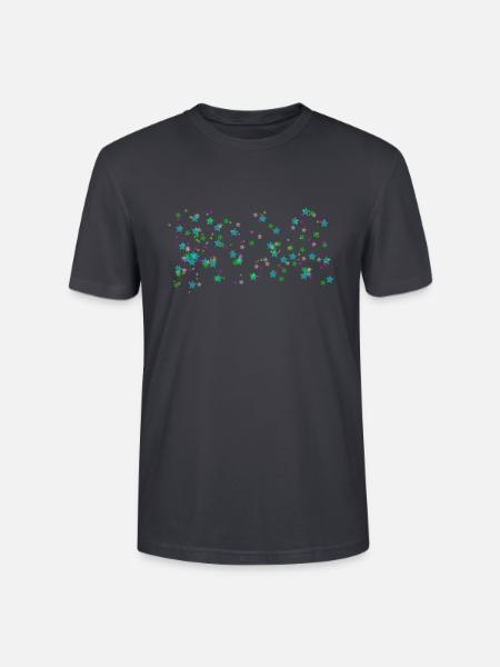 star - Stanley/Stella CRAFTER Unisex Organic T-Shirt - India Ink Grey