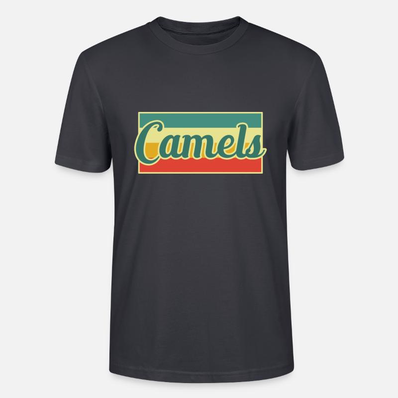 Kamel - T-shirt bio CRAFTER Stanley Stella Unisexe - bleu gris foncé