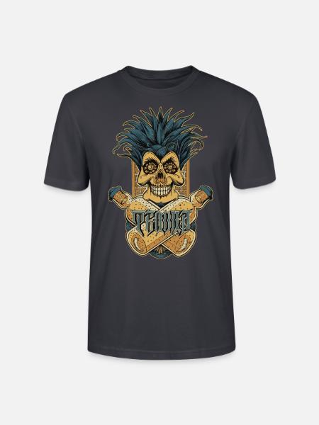 Tequila - Stanley/Stella Unisex Bio-T-Shirt CRAFTER - Dunkles Graublau