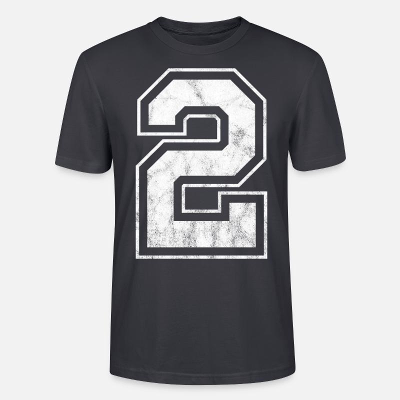 Nummer 2 - Stanley/Stella Unisex Bio-T-Shirt CRAFTER - Dunkles Graublau
