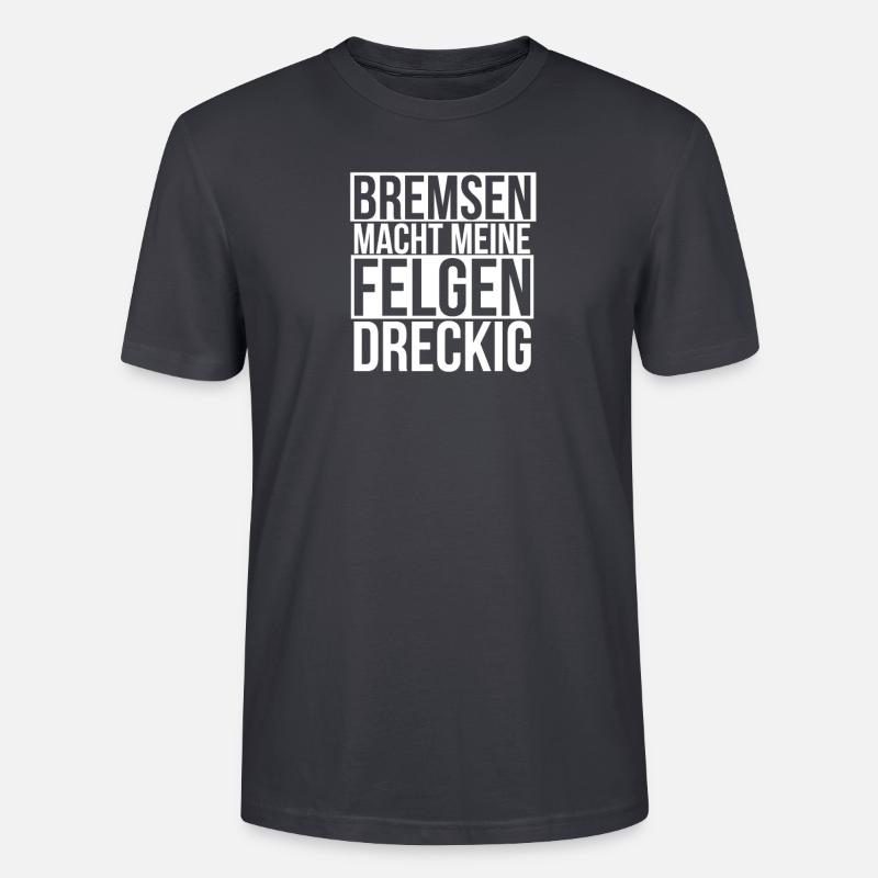Auto - Stanley/Stella Unisex Bio-T-Shirt CRAFTER - Dunkles Graublau