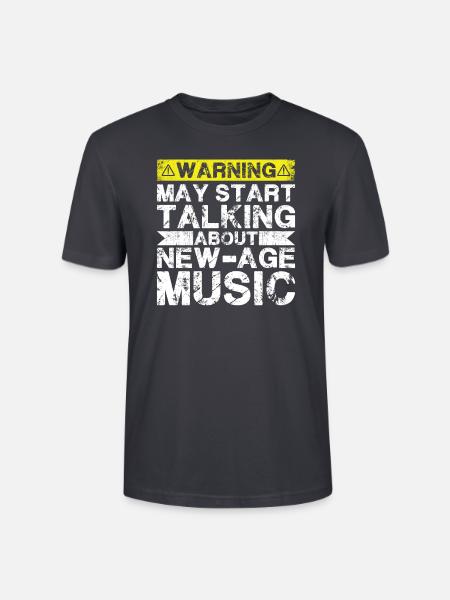 Apropos New-Age-Musik - Stanley/Stella Unisex Bio-T-Shirt CRAFTER - Dunkles Graublau