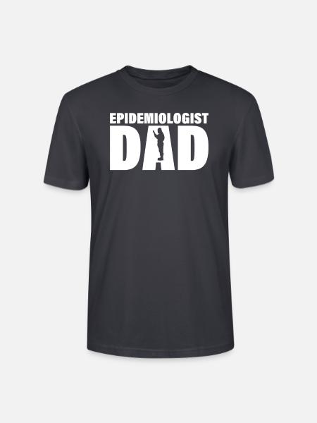 Job - Epidemiologist Papa - Stanley/Stella CRAFTER Unisex Organic T-Shirt - India Ink Grey