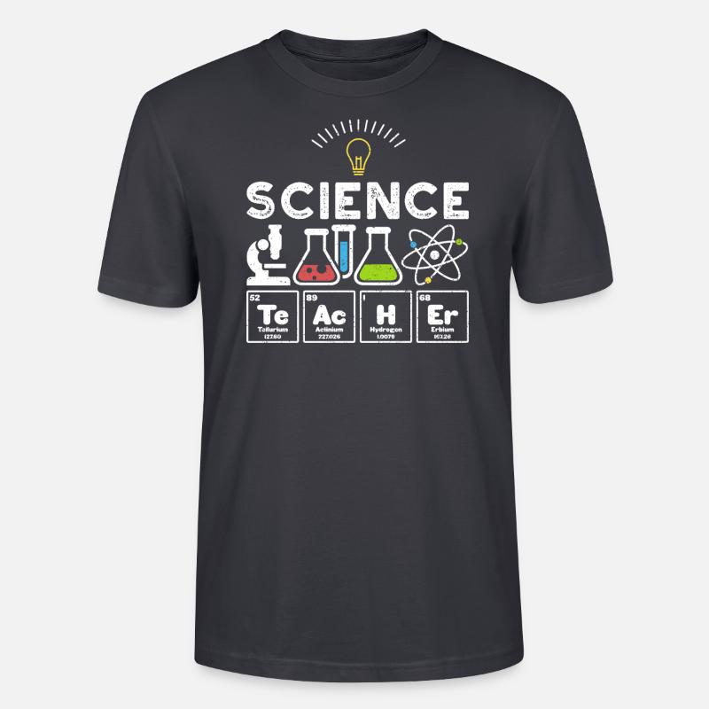 Professeur de sciences - Sciences - T-shirt bio CRAFTER Stanley Stella Unisexe - bleu gris foncé