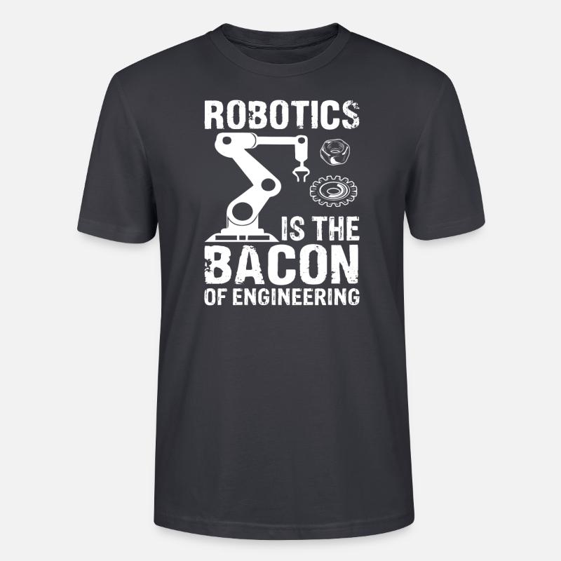 Robot Programmer Automation Technician - Stanley/Stella CRAFTER Unisex Organic T-Shirt - India Ink Grey