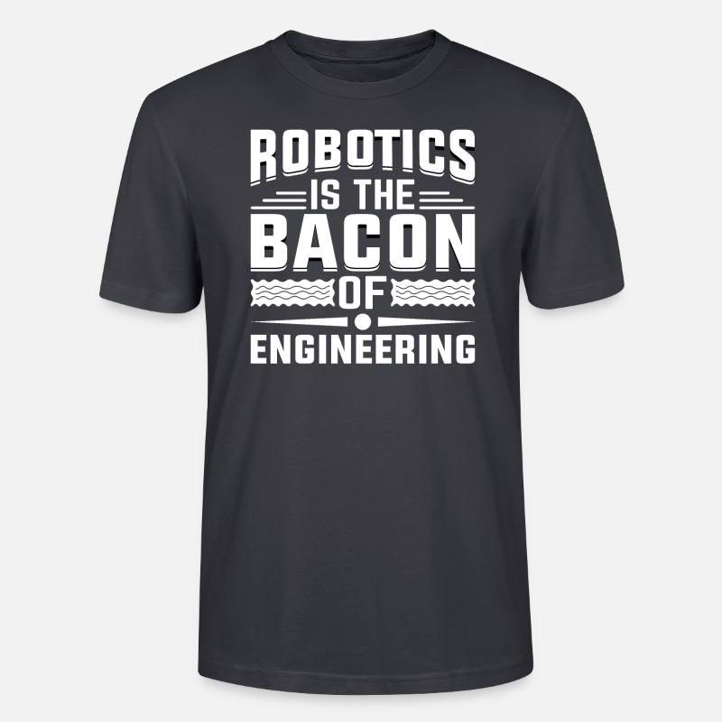 Robot Programmer Automation Technician - Stanley/Stella CRAFTER Unisex Organic T-Shirt - India Ink Grey
