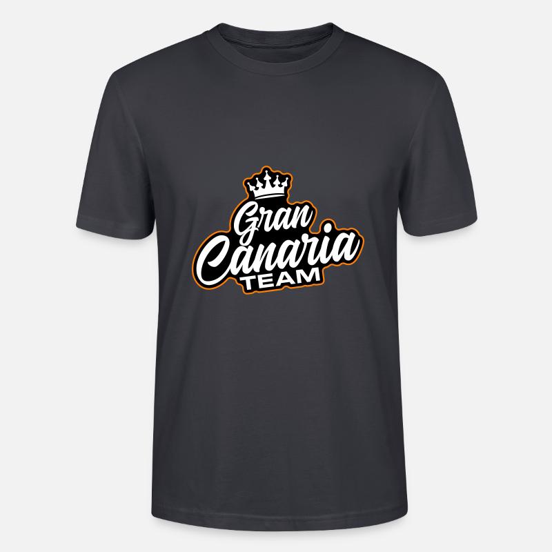 L’équipe de Gran Canaria - T-shirt bio CRAFTER Stanley Stella Unisexe - bleu gris foncé