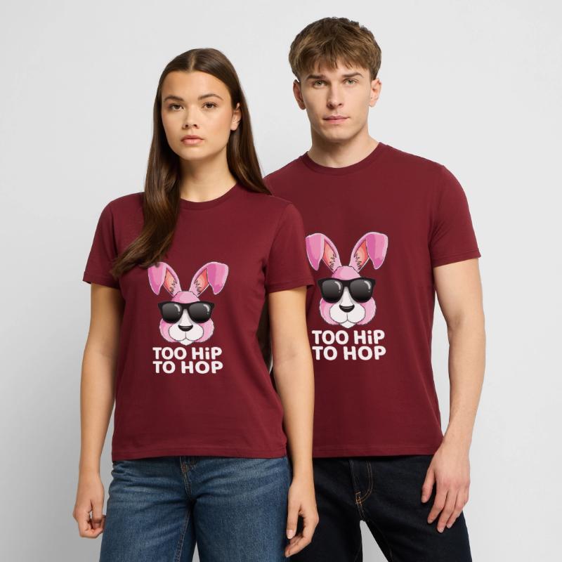 Rabbit Easter Rabbit Teeth Easter Stanley/Stella CRAFTER Unisex Organic T-Shirt