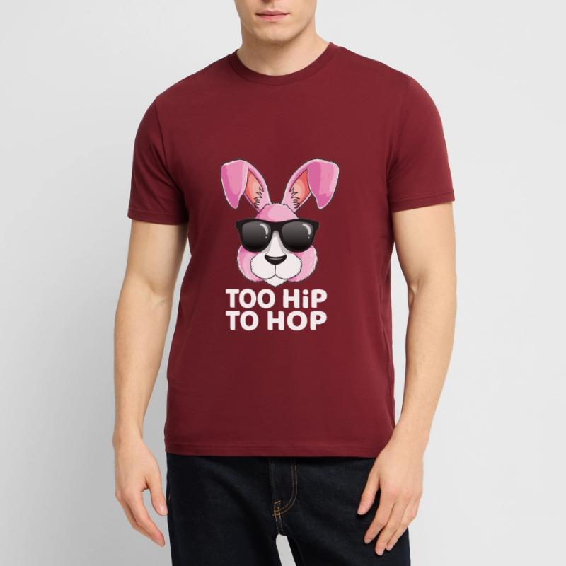 Rabbit Easter Rabbit Teeth Easter Stanley/Stella CRAFTER Unisex Organic T-Shirt