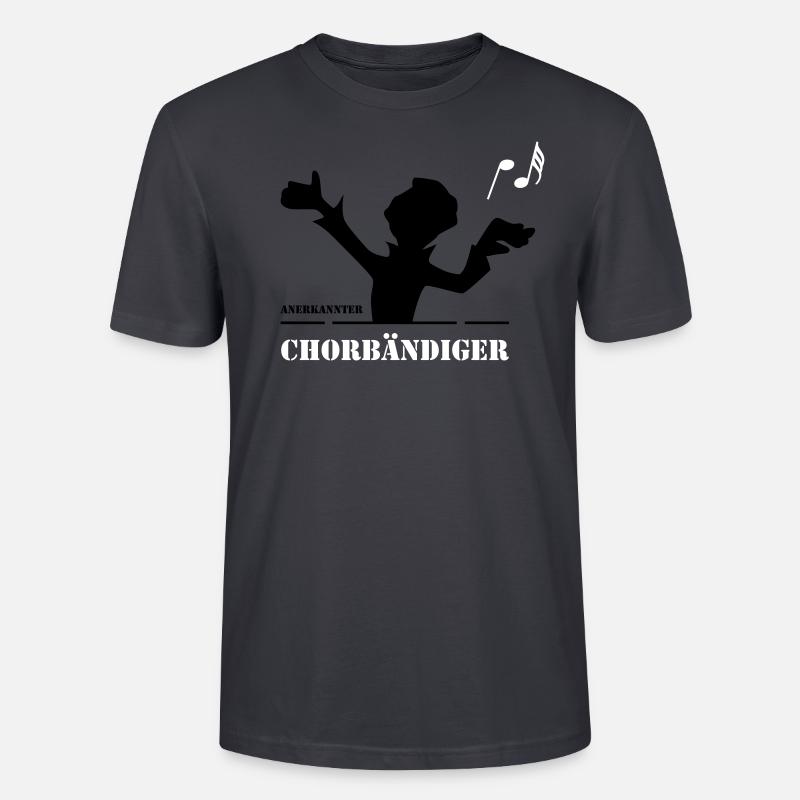 Chorbändiger - Stanley/Stella Unisex Bio-T-Shirt CRAFTER - Dunkles Graublau