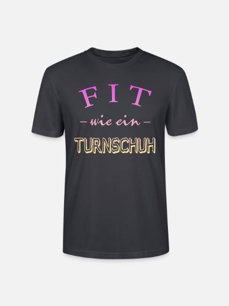 Fit wie ein Turnschuh - Stanley/Stella Unisex Bio-T-Shirt CRAFTER - Dunkles Graublau