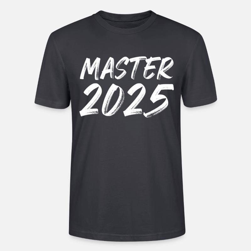 Master 2025 - Stanley/Stella Unisex Bio-T-Shirt CRAFTER - Dunkles Graublau