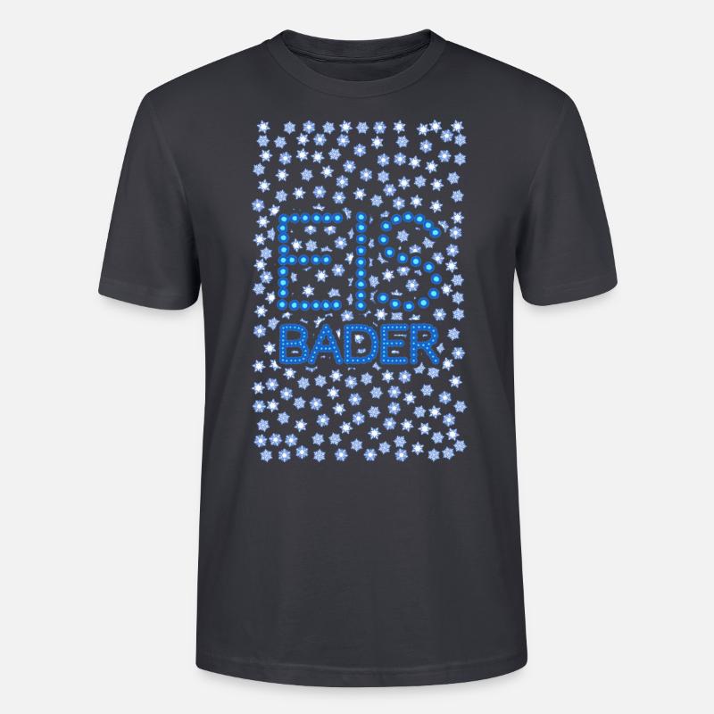 Eisbader - Stanley/Stella Unisex Bio-T-Shirt CRAFTER - Dunkles Graublau