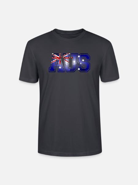 FROM Australia - Stanley/Stella CRAFTER Unisex Organic T-Shirt - India Ink Grey