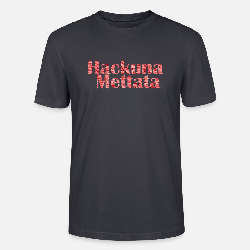 Hack Mett - Stanley/Stella Unisex Bio-T-Shirt CRAFTER - Dunkles Graublau