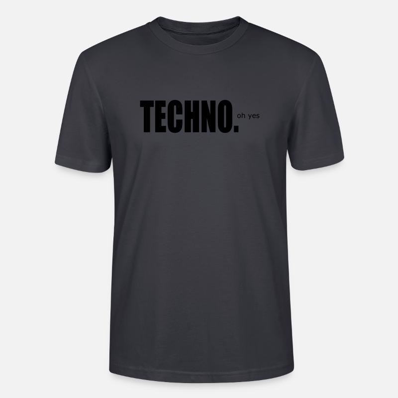 TECHNO - T-shirt bio CRAFTER Stanley Stella Unisexe - bleu gris foncé