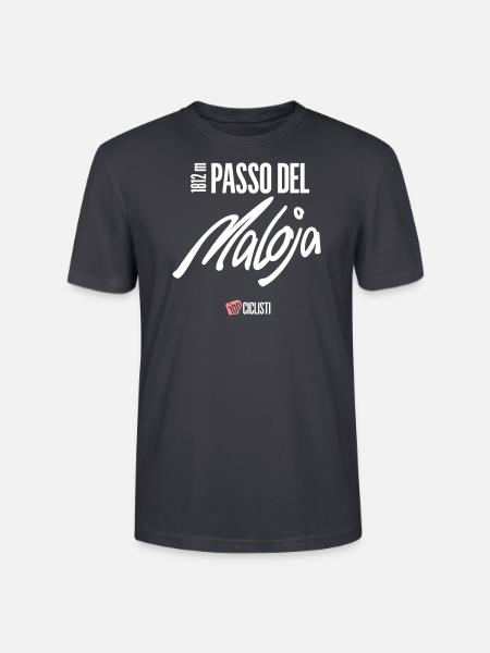 Passo del Maloja - Stanley/Stella Unisex Bio-T-Shirt CRAFTER - Dunkles Graublau